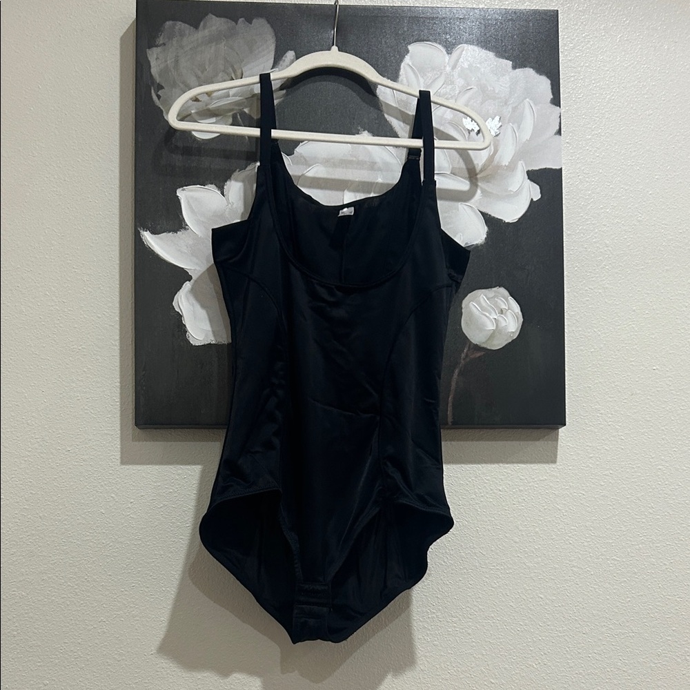 Maidenform Black Shapewear Bodysuit